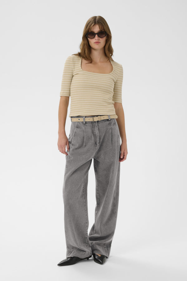 SLNinnia Jeans Light Grey Denim