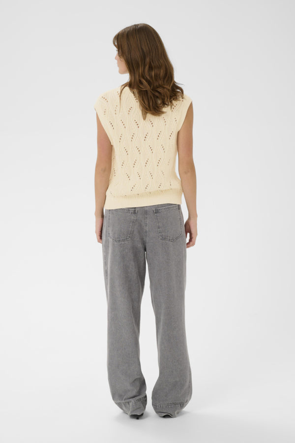 SLRava Nanna Vest Whisper White