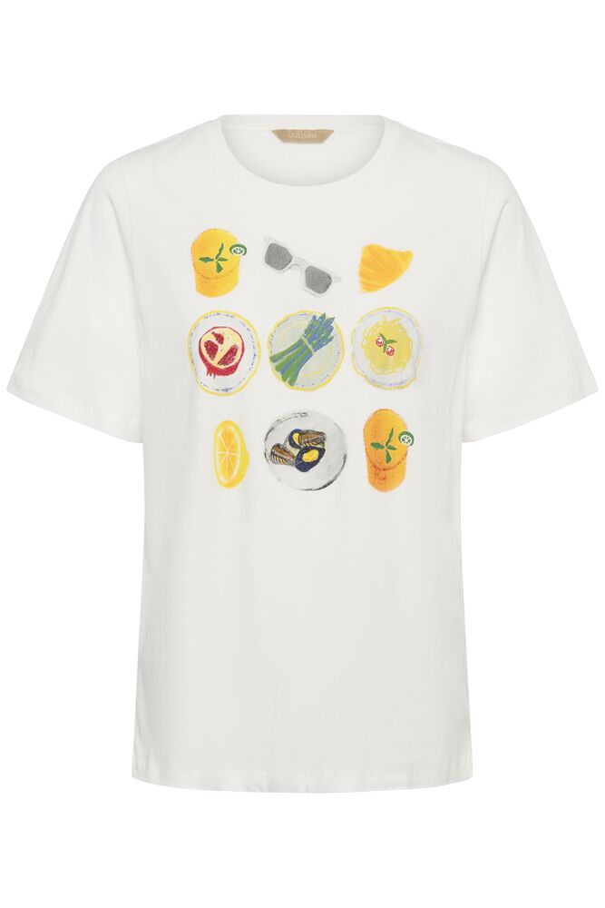 CUCahil T-Shirt Spring Gardenia