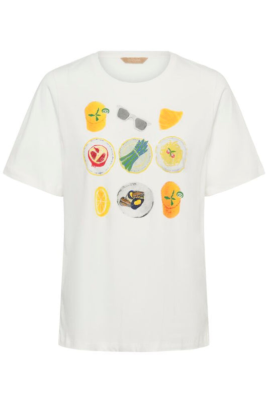 CUCahil T-Shirt Spring Gardenia