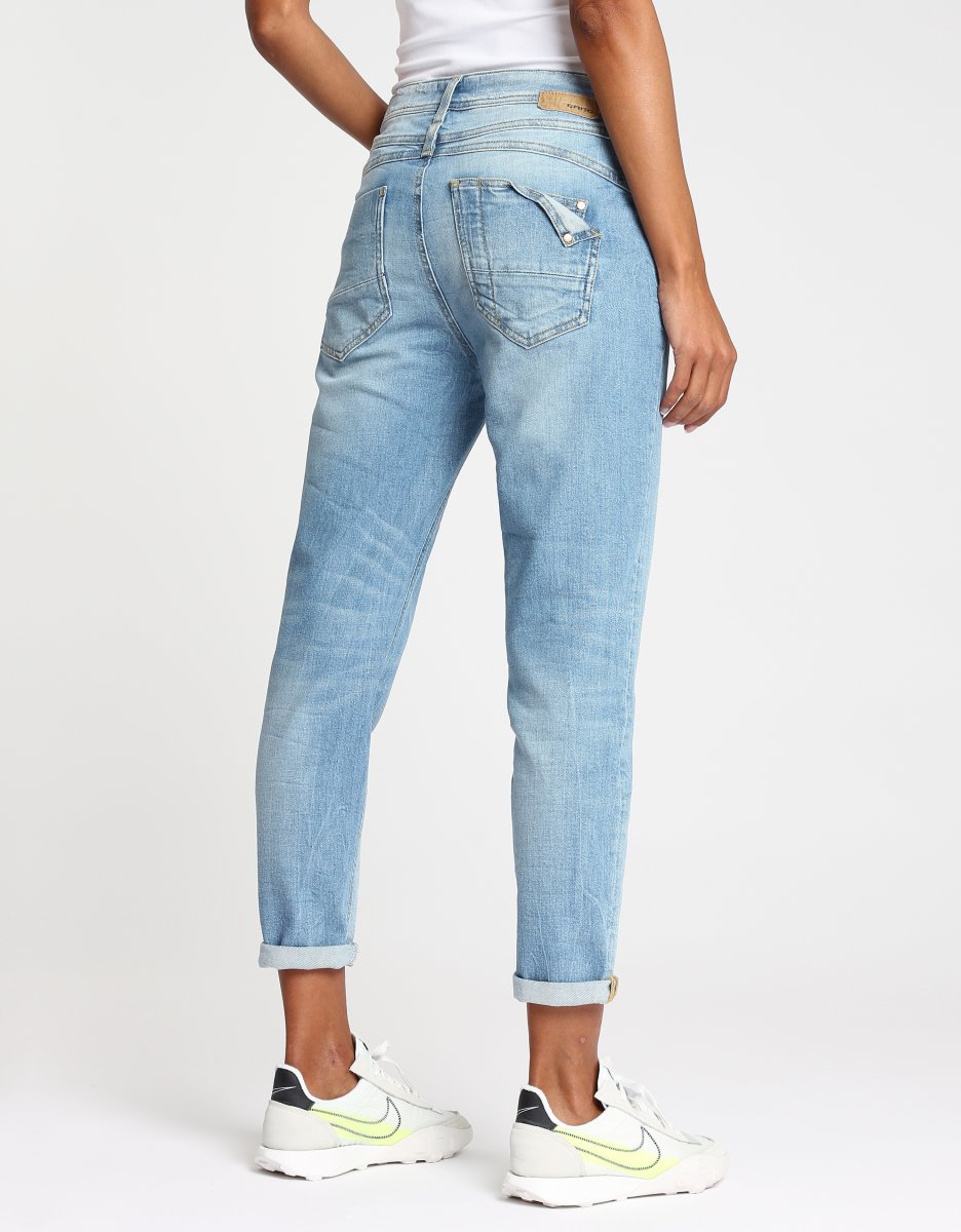 Gang 94Amelie Jeans Cropped Real Aqua Wash