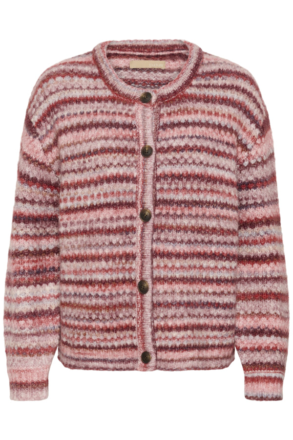 CUHazel Cardigan Red Melange