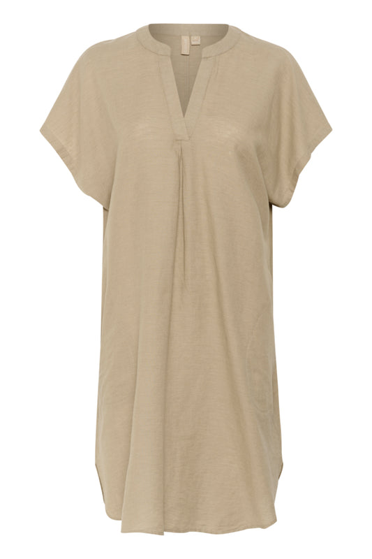 CUAZemina Short Kaftan Dress Dune