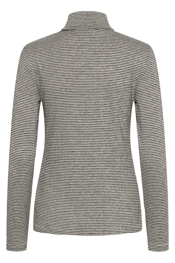 CUAlexandra Jersey Rollneck Black