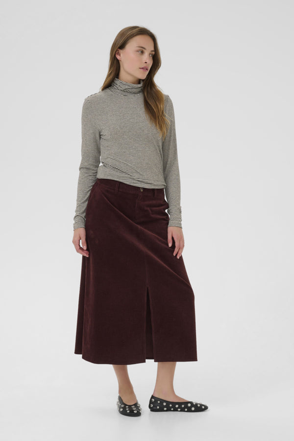 CUAlexandra Jersey Rollneck Black