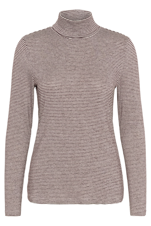CUAlexandra Jersey Rollneck Bordeaux