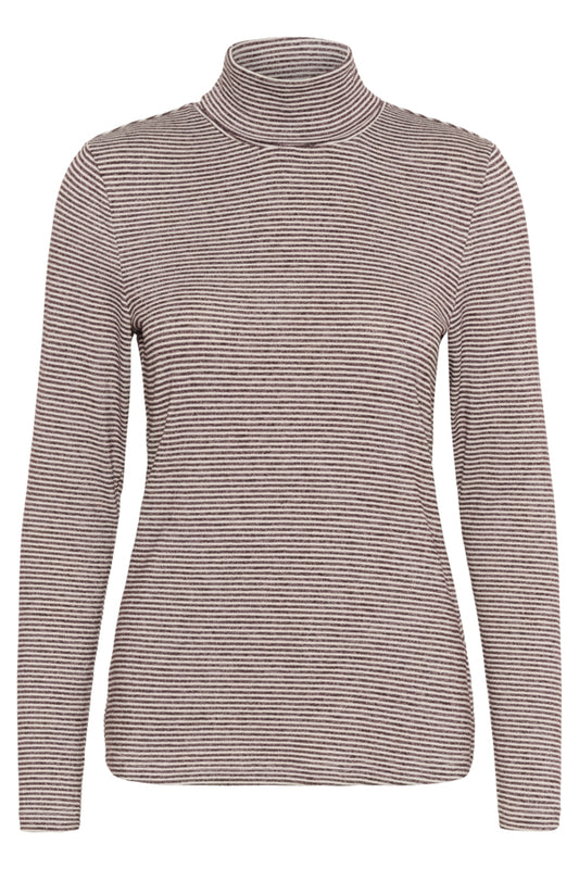 CUAlexandra Jersey Rollneck Bordeaux