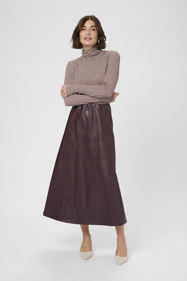 CUAlexandra Jersey Rollneck Bordeaux