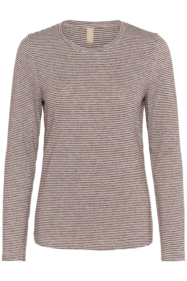CUAlexandra Jersey LS TShirt Bordeaux