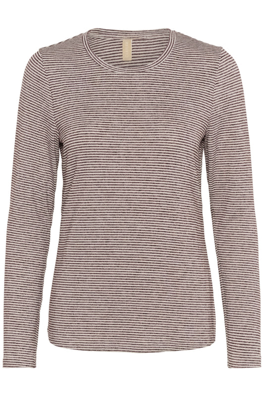CUAlexandra Jersey LS TShirt Bordeaux