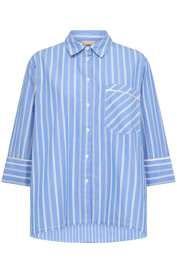 CUPetra Shirt Blue Stripe