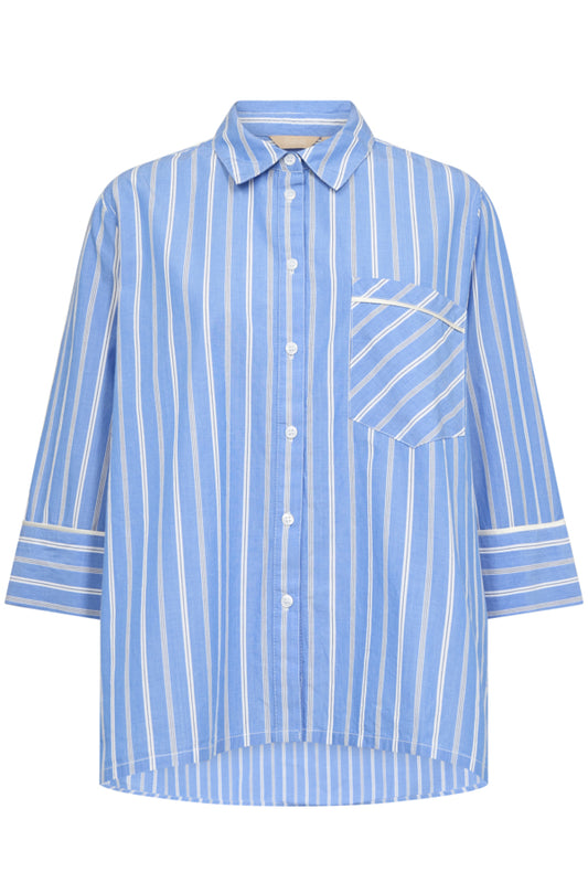 CUPetra Shirt Blue Stripe
