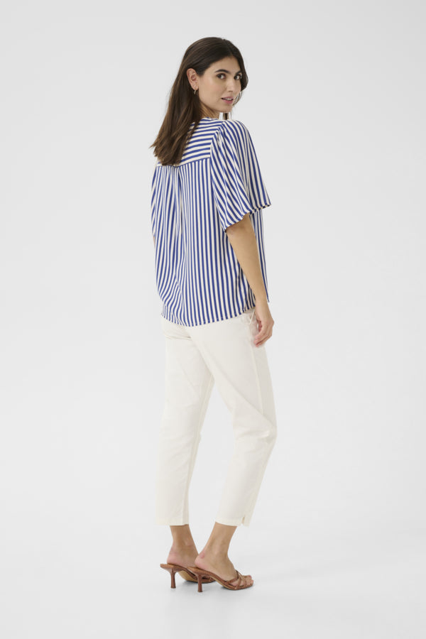 CUDenia SS Blouse Mazarine Blue