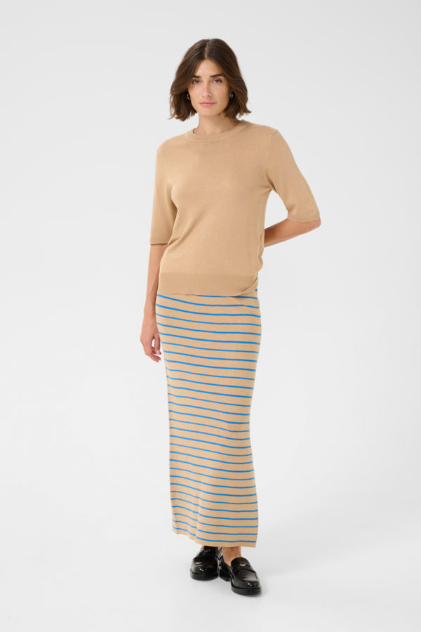 CUEbba Annemette Tube Skirt Tannin