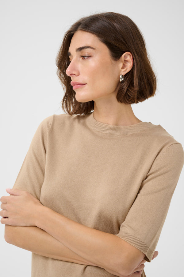 CUEbba Annemette SS Pullover Tannin