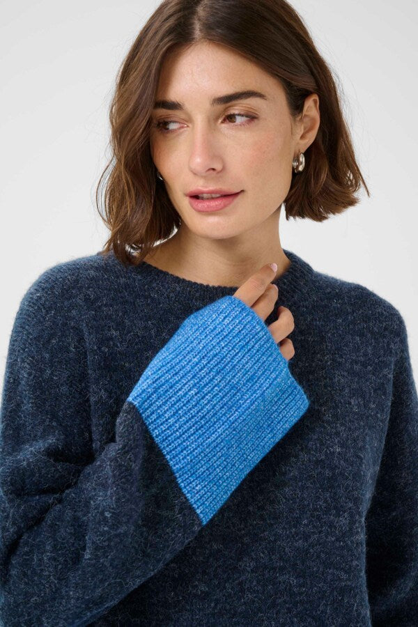 CUNicky Kimmy Pullover Dress Blues