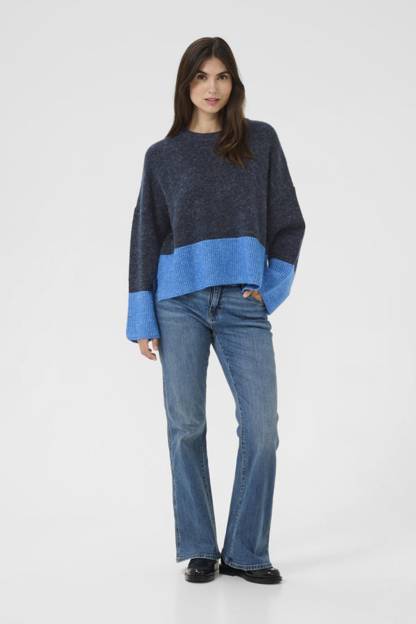 CUNicky Kimmy Pullover Dress Blues