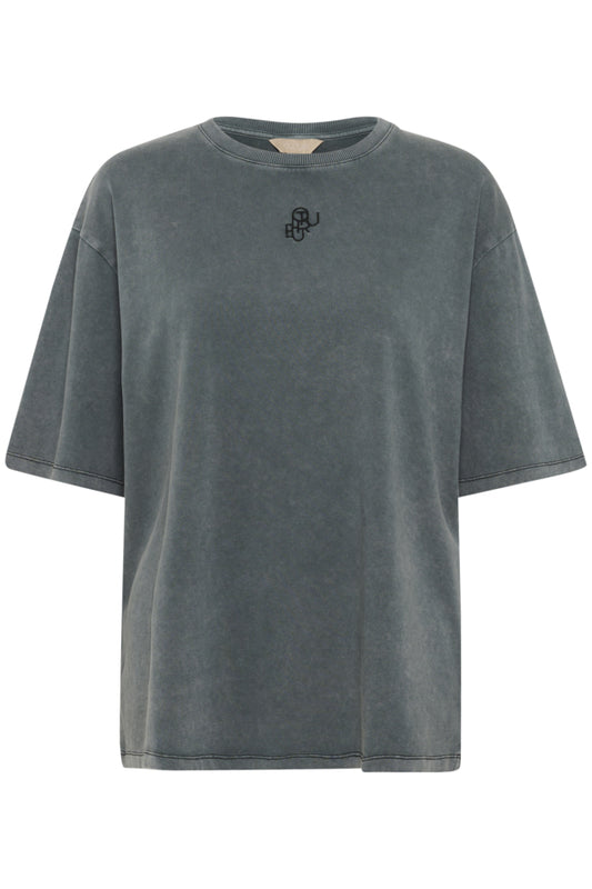 CUAlfie Oversized Tee Grey Wash