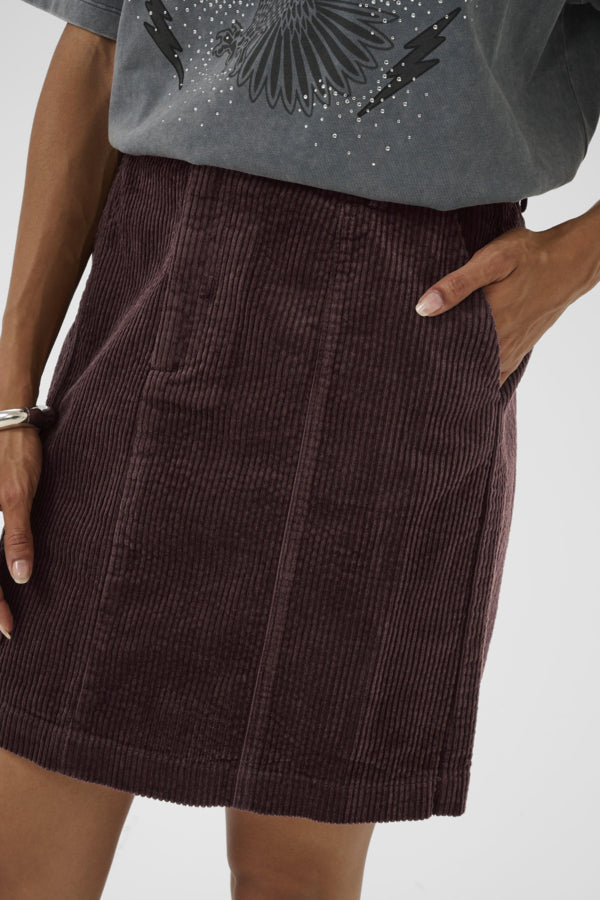 CUBaela Klay Skirt Bitter Chocolate