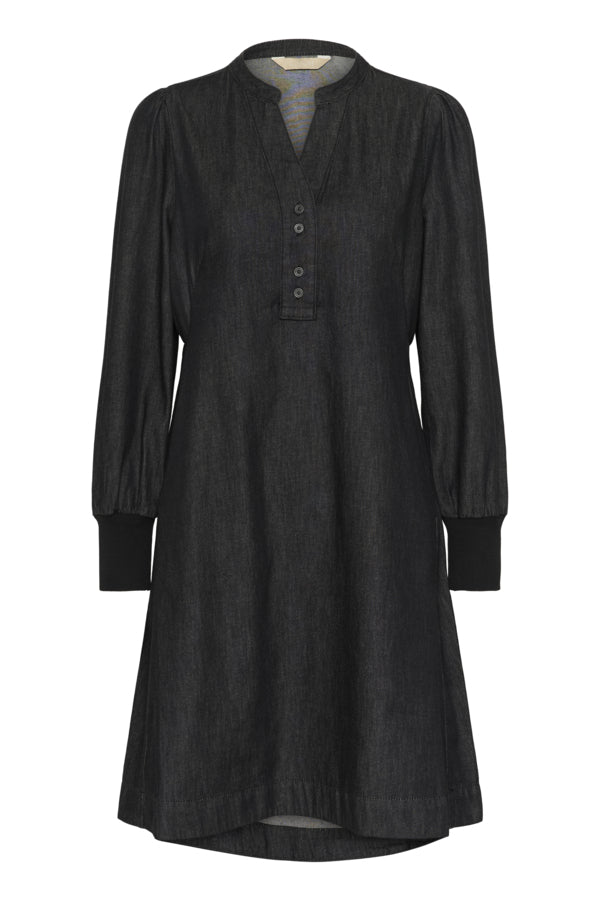 CUHilka Arpa Short Dress Black Wash