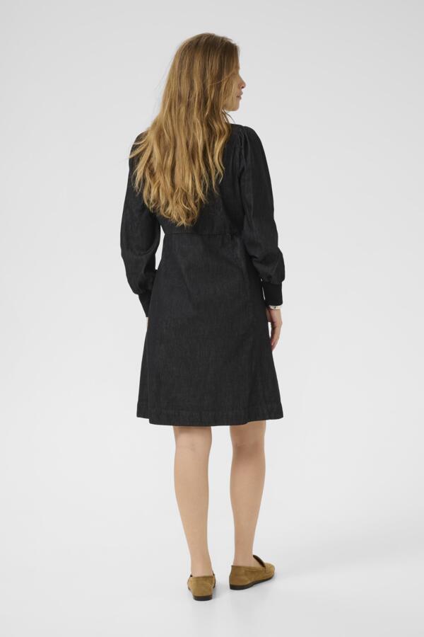 CUHilka Arpa Short Dress Black Wash