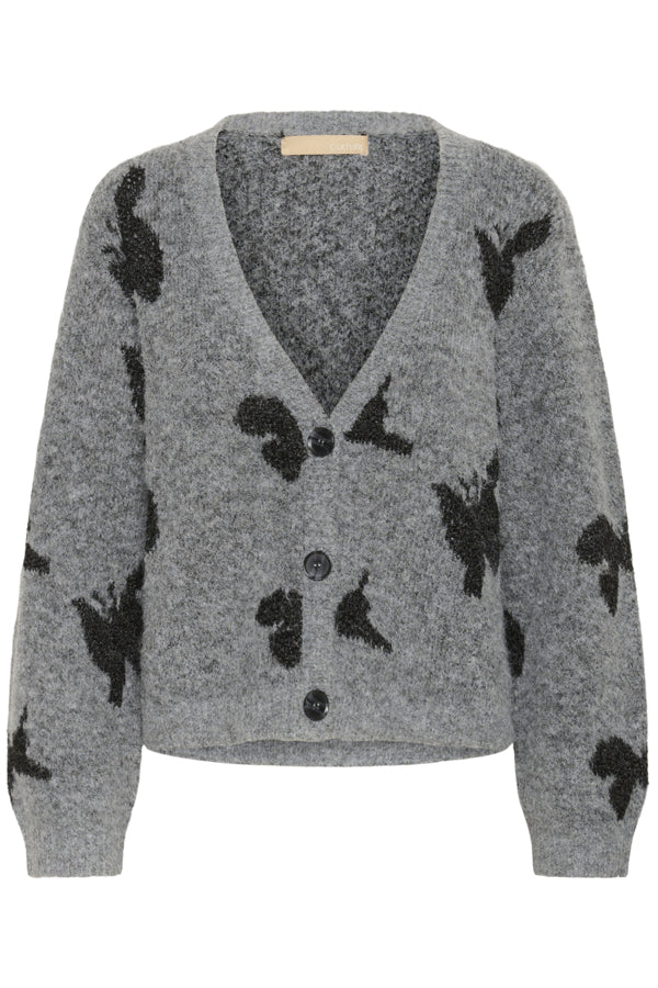 CUFreya Cardigan Mid Grey