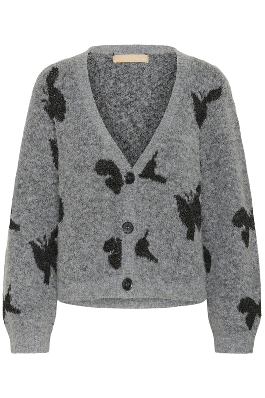 CUFreya Cardigan Mid Grey