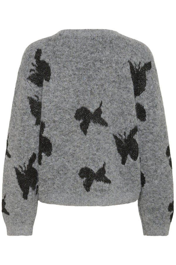 CUFreya Cardigan Mid Grey