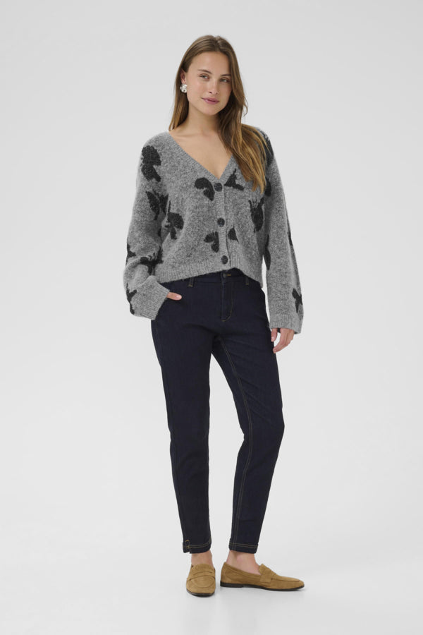 CUFreya Cardigan Mid Grey