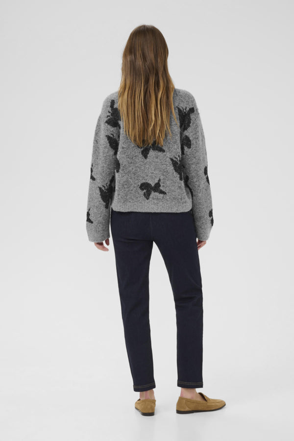 CUFreya Cardigan Mid Grey