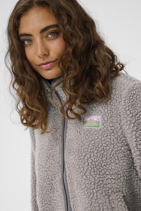 CUCatina Teddy Jacket Drizzle