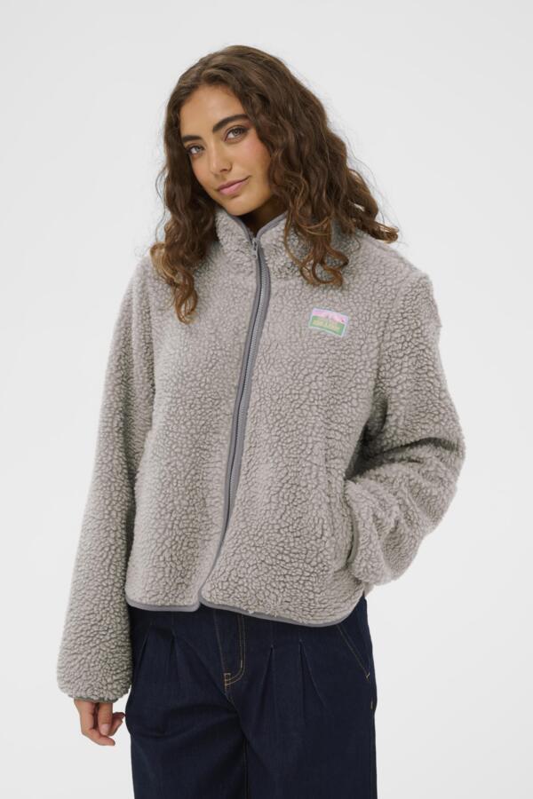 CUCatina Teddy Jacket Drizzle