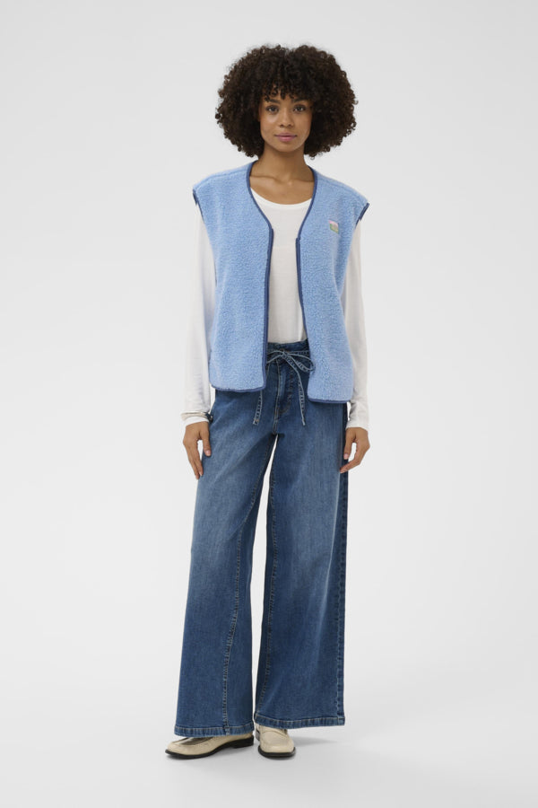 CUCatina Teddy Waistcoat Little Boy Blue