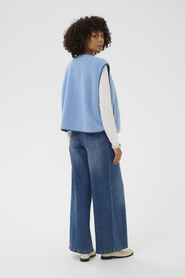 CUCatina Teddy Waistcoat Little Boy Blue