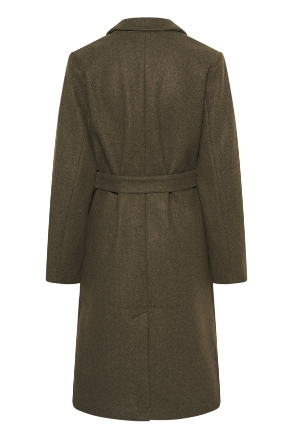 CUPalona Coat Olive Night Melange