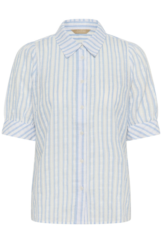 CUHena Shadia Shirt Blue/White Stripe