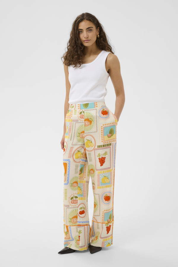 CUOrange Pants Orange Fruits