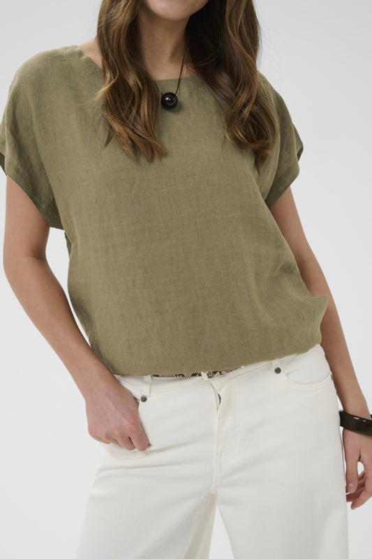 CUAniela Molly Blouse Dusky Green
