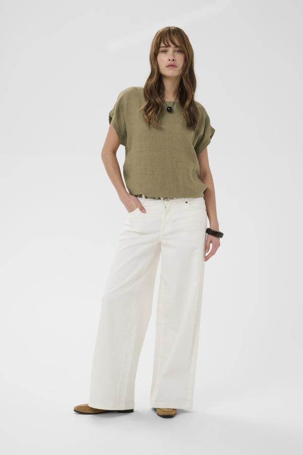 CUAniela Molly Blouse Dusky Green