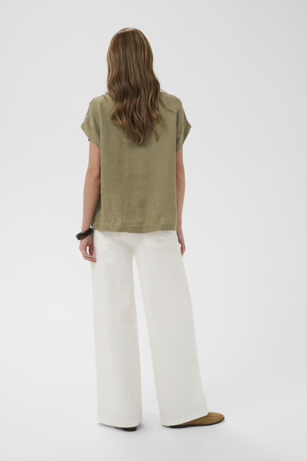CUAniela Molly Blouse Dusky Green