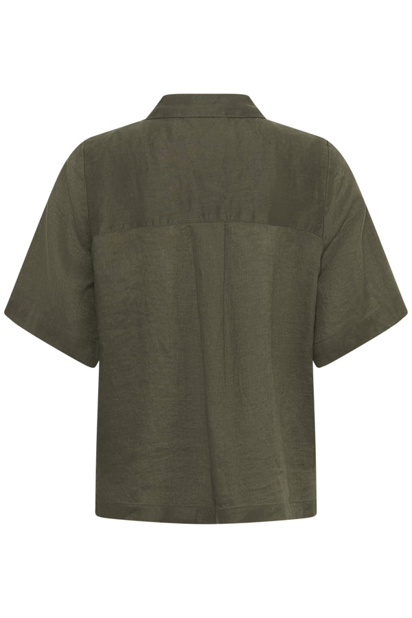 CUAniela Molly Shirt Dusky Green