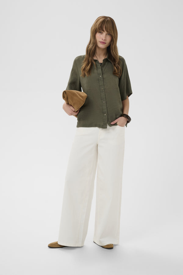 CUAniela Molly Shirt Dusky Green
