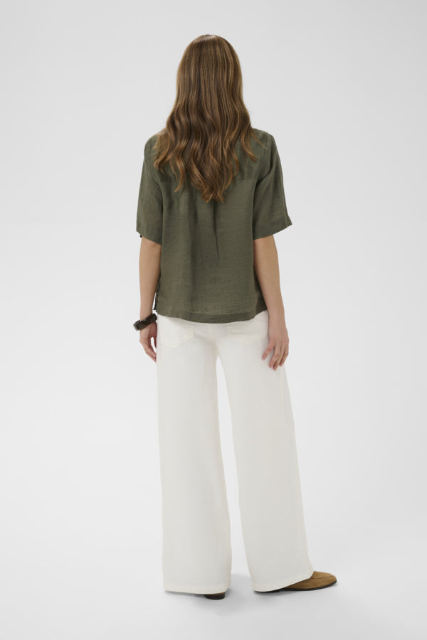 CUAniela Molly Shirt Dusky Green