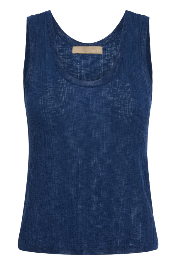 CUAugistine Top True Navy