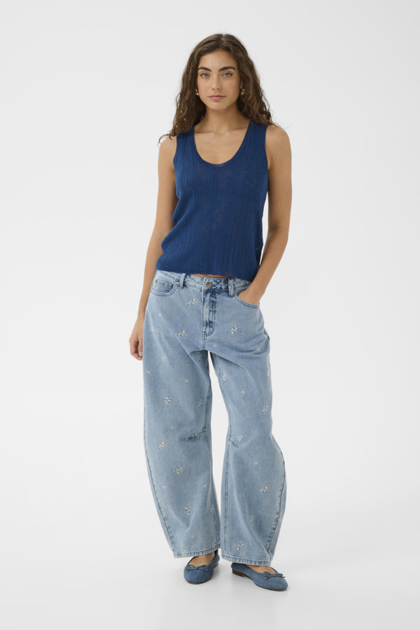 CUAugistine Top True Navy