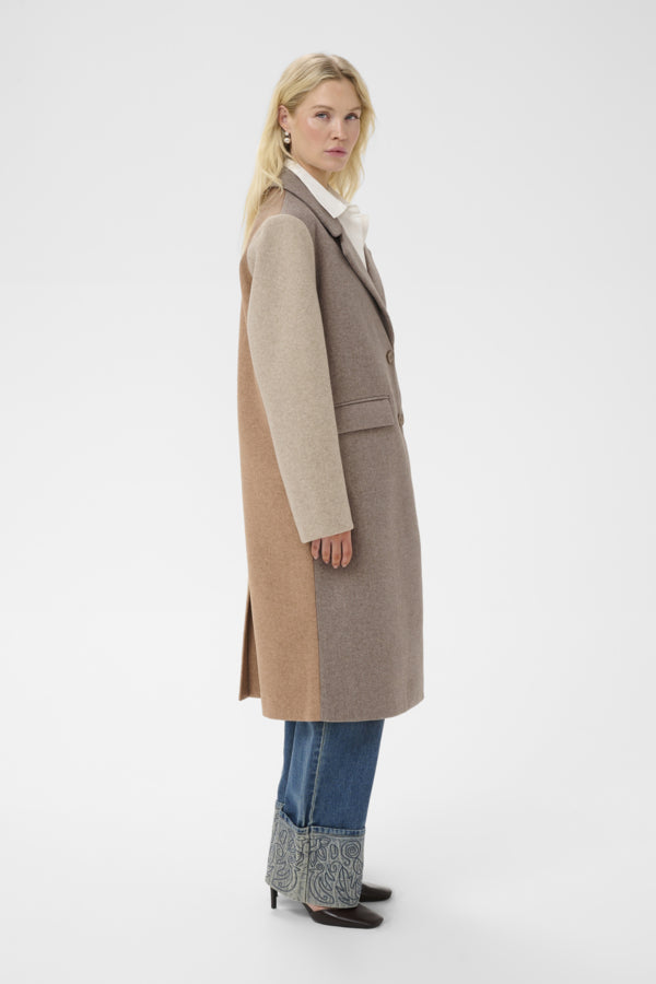 CUUrivala Palona Long Coat Dune Mix