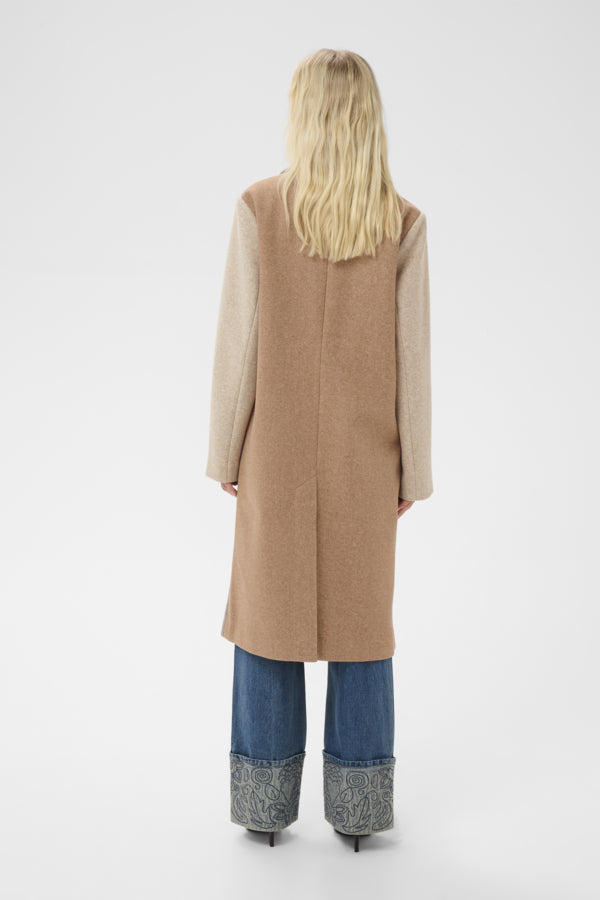 CUUrivala Palona Long Coat Dune Mix