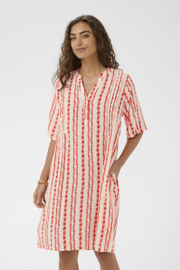 CUHollie Dress Coral
