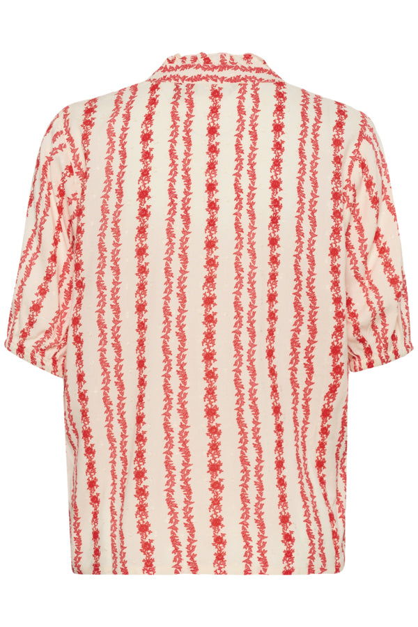 CUHollie Blouse Coral