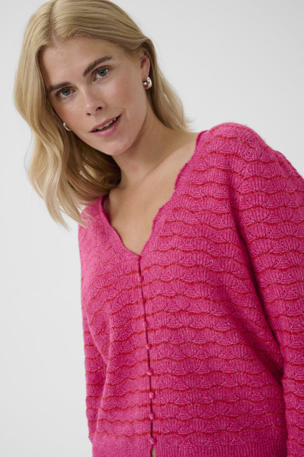 CUAmera Julietta Cardigan Pink/Red